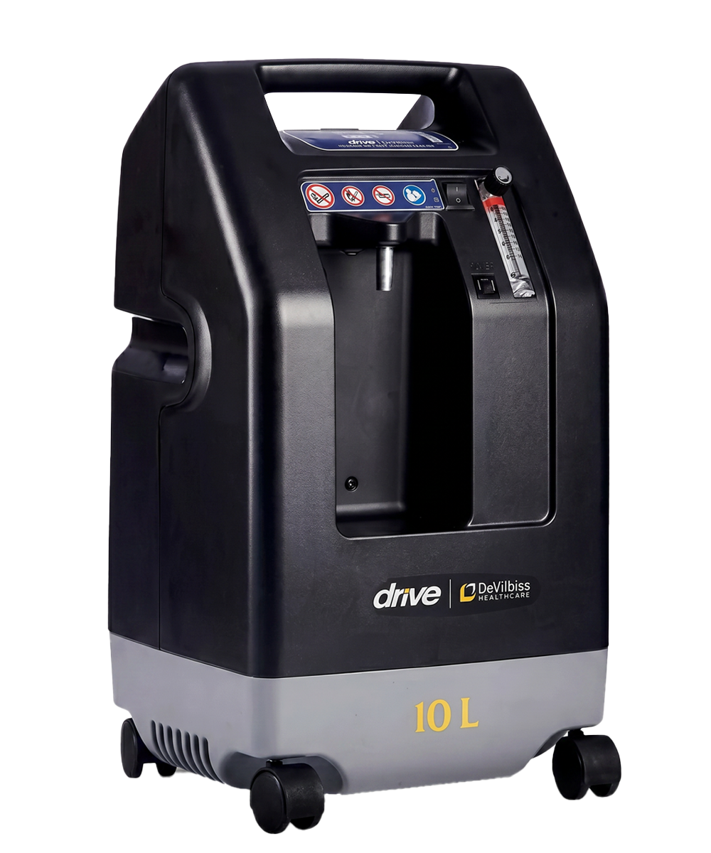 Concentrador de oxígeno estacionario DeVilbiss 1025DS de 10 litros
